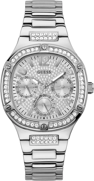 Guess Duchess Quartz Silver Dial Silver Steel Strap Watch For Women - GW0558L1 Authentic Buy Shop Now