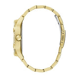 Guess Duke Glitz Crystals Gold Dial Gold Steel Strap Watch For Men - GW0576G2 Authentic Buy Shop Now