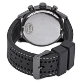 Guess Fleet Chronograph Black Dial Black Rubber Strap Watch for Men - W0971G1 Authentic Buy Shop Now