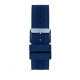 Guess Delta Blue Dial Blue Silicone Strap Watch for Men - GW0051G4 Authentic Buy Shop Now