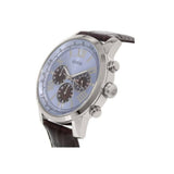 Guess Horizon Chronograph Analog Blue Dial Brown Leather Strap Watch For Men - W0380G6 Authentic Buy Shop Now