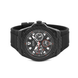 Guess Legacy Black Dial Black Rubber Strap Watch For Men - W1048G2 Authentic Buy Shop Now