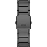 Guess Phoenix Multifunction Crystals Silver Dial Black Steel Strap Watch For Men - GW0094G3 Authentic Buy Shop Now