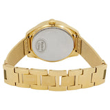 Guess Tri Glitz Quartz Diamonds Gold Dial Gold Mesh Bracelet Watch For Women - W1142L2 Authentic Buy Shop Now