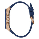 Guess Poseidon Blue Dial Blue Rubber Strap Watch for Men - GW0057G2 Authentic Buy Shop Now