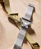 Guess Quartz Silver Dial Silver Mesh Strap Watch For Women - GW050L1 Authentic Buy Shop Now