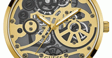 Guess Gadget Gold Dial Gold Mesh Bracelet Watch for Men - GW0538G2 Authentic Buy Shop Now