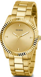 Guess Connoisseur Analog Gold Dial Gold Steel Strap Watch For Men - GW0542G2 Authentic Buy Shop Now