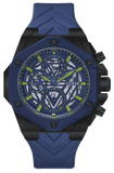 Guess Formula Multifunction Blue Dial Blue Silicone Strap Watch For Men - GW0579G3 Authentic Buy Shop Now