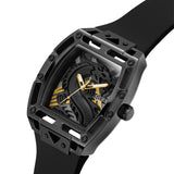 Guess Legend Analog Black Dial Black Rubber Strap Watch For Men - GW0648G1 Authentic Buy Shop Now