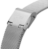 Guess Iconic Diamonds Silver Dial Silver Mesh Bracelet Watch For Women - GW0477L1 Authentic Buy Shop Now