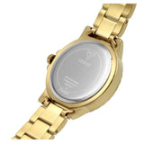 Guess Crown Jewel Diamonds White Dial Gold Steel Strap Watch for Women - GW0410L2 Authentic Buy Shop Now