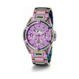 Guess Queen Multicolor Dial Multicolor Steel Strap Watch For Women - GW0464L4 Authentic Buy Shop Now