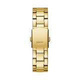 Guess Confetti Chronograph Rainbow Dial Gold Steel Strap Watch For Women - GW0483L4 Authentic Buy Shop Now