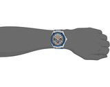 Guess Legacy Grey Dial Blue Silicone Strap Watch For Men - W1049G1 Authentic Buy Shop Now