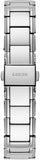 Guess Lily Quartz Silver Dial Silver Steel Strap Watch For Women - GW0528L1 Authentic Buy Shop Now
