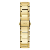 Guess Lily Quartz Gold Dial Gold Steel Strap Watch For Women - GW0528L2 Authentic Buy Shop Now