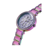 Guess Lily Analog Purple Dial Purple Steel Strap Watch For Women - GW0528L4 Authentic Buy Shop Now