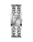Guess MOD G Diamonds Silver Dial Silver Steel Strap Watch for Women - GW0294L1 Authentic Buy Shop Now