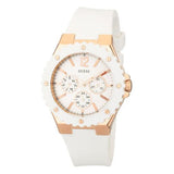 Guess Overdrive Analog White Dial White Rubber Strap Watch for Women - W10614L2 Authentic Buy Shop Now