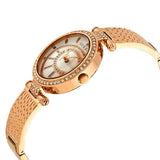 Guess Muse Quartz Silver Dial Rose Gold Steel Strap Watch For Women - W1008L3 Authentic Buy Shop Now