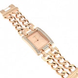 Guess Mod Heavy Metal Diamonds Rose Gold Dial Rose Gold Steel Strap Watch for Women - W0072L3 Authentic Buy Shop Now