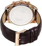 Guess Pursuit Chronograph Brown Dial Brown Leather Strap Watch for Men - W0500G3 Authentic Buy Shop Now