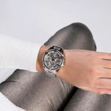 Guess Queen Quartz Silver Dial Silver Steel Strap Watch For Women - GW0464L1 Authentic Buy Shop Now