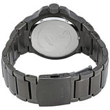 Guess Rigor Multifunction Black Dial Black Steel Strap Watch For Men - W0218G1 Authentic Buy Shop Now