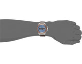 Guess Rigor Analogue Quartz Blue Dial Brown Leather Strap Watch For Men - W0040G10 Authentic Buy Shop Now