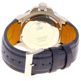 Guess Rigor Multifunction Chronograph Blue Dial Blue Leather Strap Watch For Men - W0040G7 Authentic Buy Shop Now