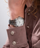 Guess Luna Silver Dial Silver Steel Strap Watch for Women - GW0308L1 Authentic Buy Shop Now