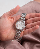 Guess Luna Silver Dial Silver Steel Strap Watch for Women - GW0308L1 Authentic Buy Shop Now