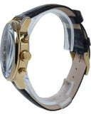 Guess Horizon Chronograph Quartz Black Dial Black Leather Strap Watch For Men - W0380G7 Authentic Buy Shop Now