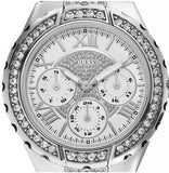 Guess Viva Quartz Silver Dial Silver Steel Strap Watch For Women - W0111l1 Authentic Buy Shop Now