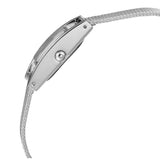 Guess Nouveau Diamonds Silver Dial Silver Mesh Bracelet Watch for Women - W0127L1 Authentic Buy Shop Now