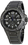 Guess Rigor Multifunction Black Dial Black Steel Strap Watch For Men - W0218G1 Authentic Buy Shop Now