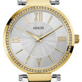 Guess Soho Diamonds Silver Dial Silver Mesh Bracelet Watch for Women - W0638L7 Authentic Buy Shop Now