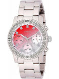 Guess Confetti Diamonds Silver Dial Silver Steel Strap Watch for Women - W0774L7 Authentic Buy Shop Now