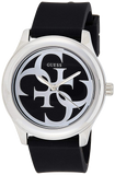 Guess G-Twist Quartz Black Dial Black Silicone Strap Watch For Men - W0911L8 Authentic Buy Shop Now