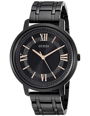 Guess Montauk Black Tone Stainless Steel Watch For Women - W0933L4 Authentic Buy Shop Now