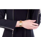 Guess Vanity Gold Dial Gold Steel Strap Watch for Women - W1029L2 Authentic Buy Shop Now