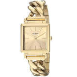 Guess Vanity Gold Dial Gold Steel Strap Watch for Women - W1029L2 Authentic Buy Shop Now