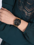 Guess Black Dial Black Rubber Strap Watch For Women - W1053L7 Authentic Buy Shop Now