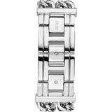Guess Mod Heavy Metal Silver Dial Silver Steel Strap Watch For Women - W1117L1 Authentic Buy Shop Now
