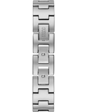 Guess Water Pro Diamonds Silver Dial Silver Steel Strap Watch For Women - G75511M Authentic Buy Shop Now