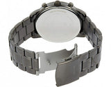 Guess Hendrix Chronograph Gunmetal Dial Gunmetal Steel Strap Watch for Men - W1309G3 Authentic Buy Shop Now