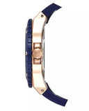 Guess Overdrive White Dial Blue Rubber Strap Watch for Women - W0149L5 Authentic Buy Shop Now