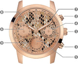 Guess Mini Sunrise Quartz Rose Gold Dial Rose Gold Steel Strap Watch For Women - W0448L9 Authentic Buy Shop Now