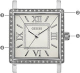 Guess Highline White Dial Silver Mesh Bracelet Watch For Women - W0826L1 Authentic Buy Shop Now